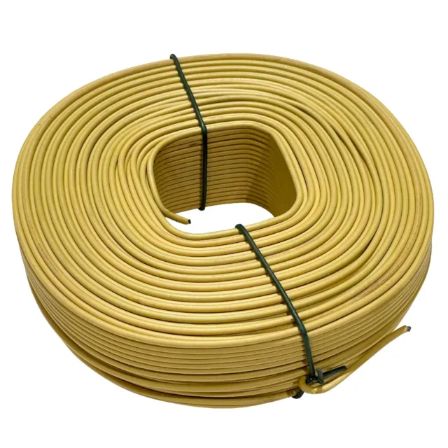 Sandbaggy Yellow PVC Rebar Tie Wire Reel 16 Gauge | Approx. 300 ft Length Roll