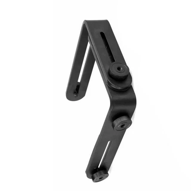 For DSLR Camera Dual L Shape Camera Flash Bracket Bilateral Frame L-bracket