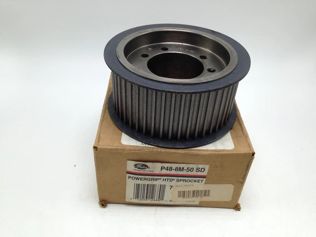 GATES P.N. P48-8M-50 SD PULLY  48 Teeth, 8MM Pitch