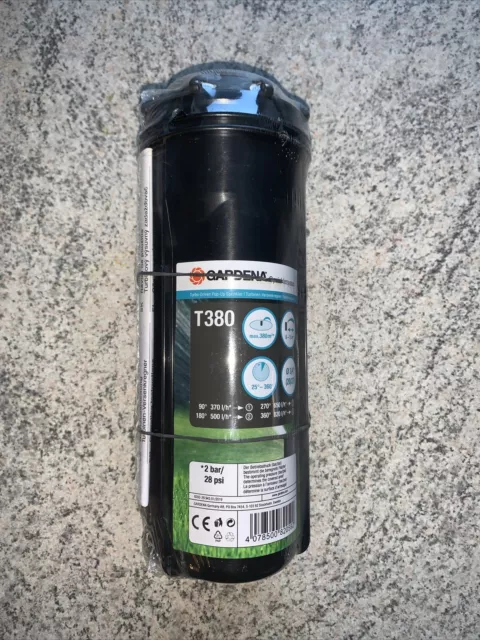 Gardena Sprinklersystem Turbinen Versenkregner T 380 Rasensprenger Nr. 8205-29