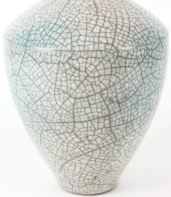 Tim Andrews - Raku Studio Kunstkeramikglas Topfvase, Signiert 2