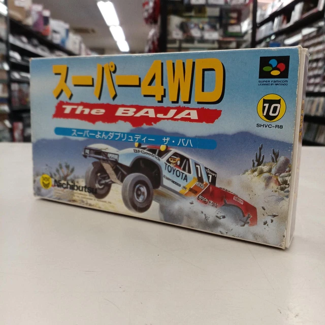 JAPANESE PRODUCTS SFC Game: Super 4WD THE BAJA $301.99 - PicClick