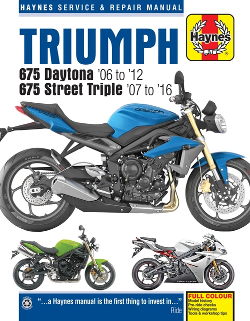 Haynes 4876 Manuale Di Officina Triumph Sprint 1050 Gt Abs 2011