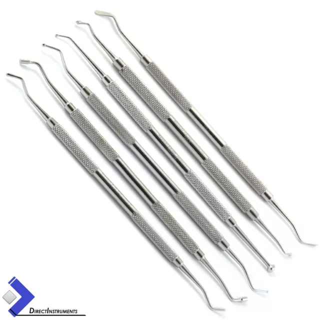 Dental Amalgam Composite Plastic Filling Instruments Laboratory Restorative Kit