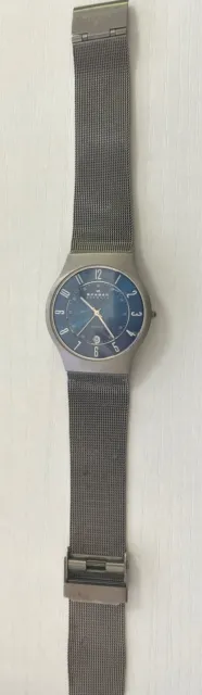 Skagen Titanium Slimline 233XLTTN Wrist Watch Men’s