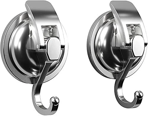 SOCONT Suction Cup Hooks for Shower Heavy Duty Vacuum Shower Hooks for Inside...