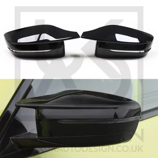 BMW 5/7/8 Series M Gloss Black Mirror Covers RHD (G30/G31/G11/G12/G14/G15/G16)