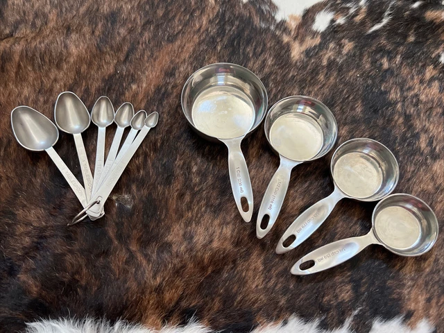 Amco Stainless Measuring Cups and Spoons