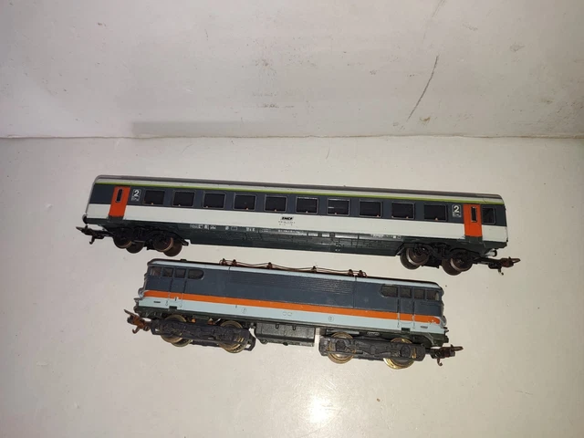 GéGé Coffret TEE Capitole BB9200 SNCF HO Jouef