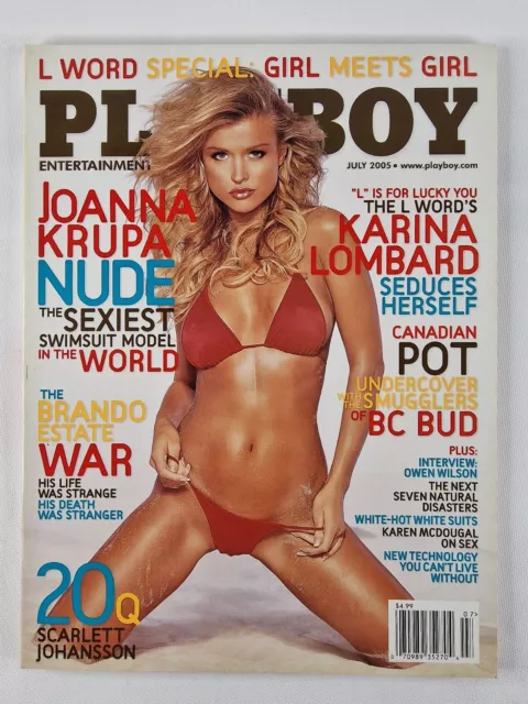 Vintage Playboy Magazine - July 2005 - Excellent Condition