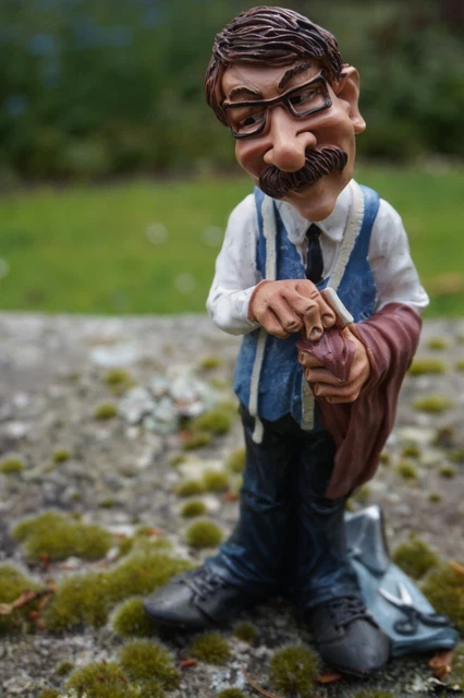 815.9469 Figurine Metier Caricature Porte Carte Informaticien