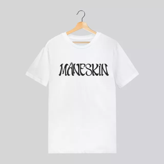 T-Shirt Unisex Maneskin B gruppo band musica rock concerto idea regalo 3