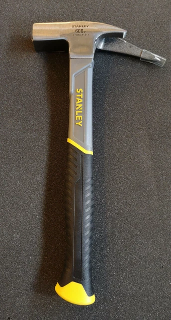 Stanley STHT0-51311 Marteau de Charpentier Fibre Verre Lisse Web Nachf. 1-51-136