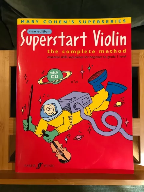 Mary Cohen's superseries Superstart Violon méthode partition éd. Faber CD vol. 1