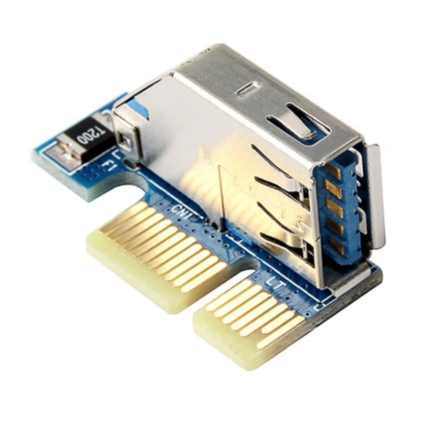 PCIE PCI-E PCI Express X1 a PCI riser scheda bus ad alta efficienza ...