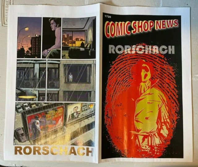 Comic Shop News #1720 (2020) Nm Rorschach- Watchmen, Alien,  Promo