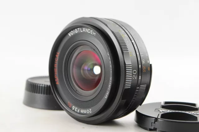 [N.MINT] Voigtlander Color Skopar 20 mm f/3.5 SL Nikon F Mount Ai-s de JP #1016