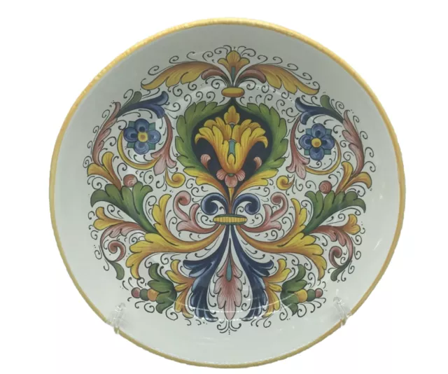 Nova Deruta Italian Pottery Large Serving Bowl 11”