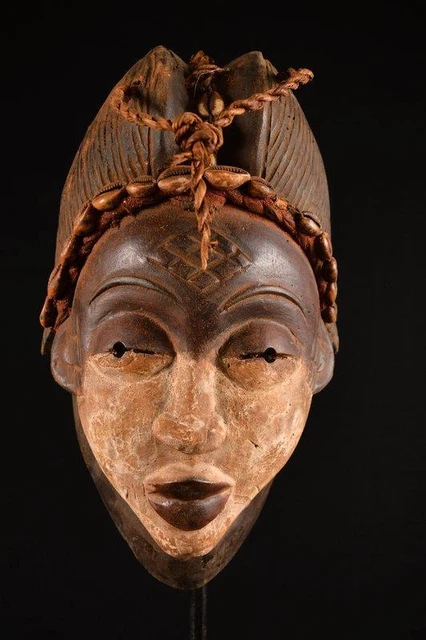 20009 African Old Punu Mask / Mask Gabon