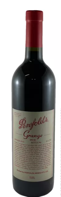 PENFOLDS GRANGE 2005, Rated 96/100, RRP $1000 Plus, Our Price $800 Number 6470