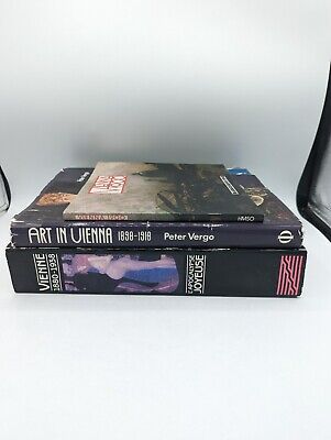 Vienna Art Book Collection - Lot of 3 - Late 1800s to Early 1900s Peter Vergo