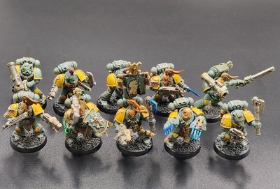CITTADELLA WARHAMMER 40k Space Wolves Tactical Marines Squad 5 dipinto 