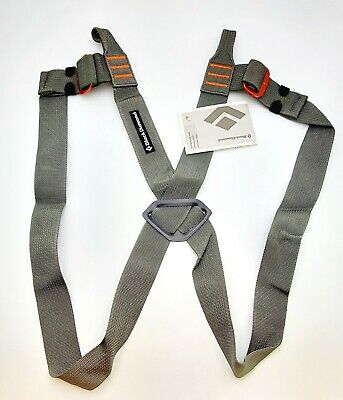 New Black Diamond Vario Chest Harness Gray Size All Free Shipping