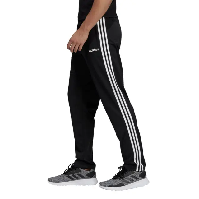 Adidas Mens Tricot Jogger 3-Stripe Track Pants DQ3090 Tapered Leg Zip Pockets, M