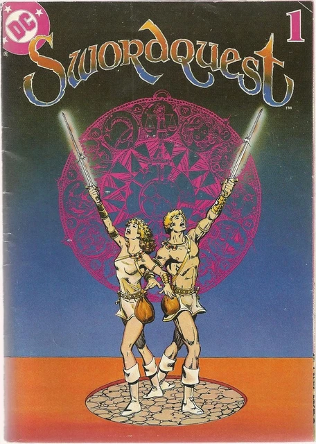 Swordquest 1 Rare Mini Comic Giveaway Promo Promotional Earthworld Atari Dc Vf-