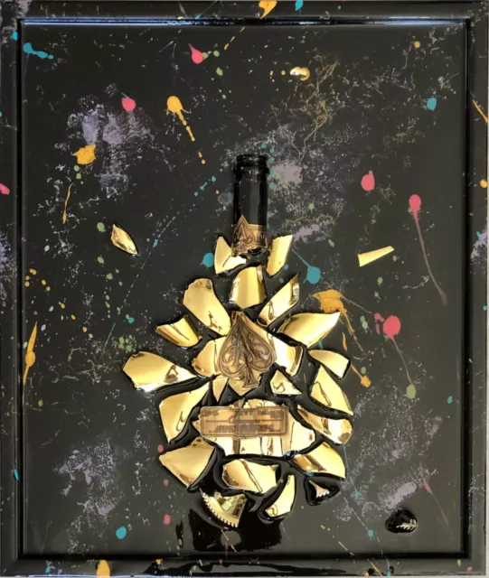 Cuadro obra de arte Armand Brignac lienzo