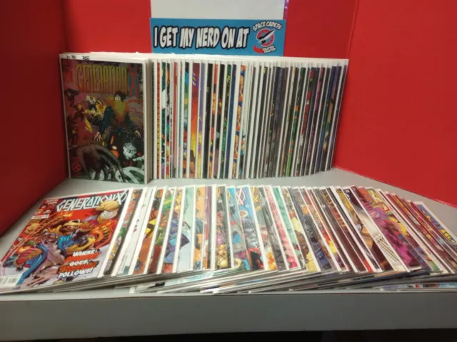 Generation X #1-75 + Annuals & Specials  Run Of 83 Comic Books Marvel 1994