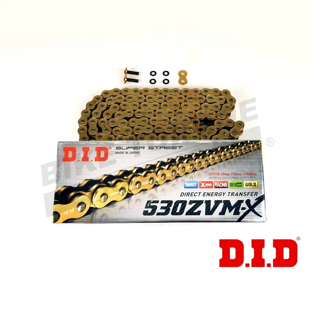 Caltric O-Ring Drive Chain & Sprockets Kit For Honda CBR1100XX Super Blackbird 1997-2007 – 530-120, 122 Links