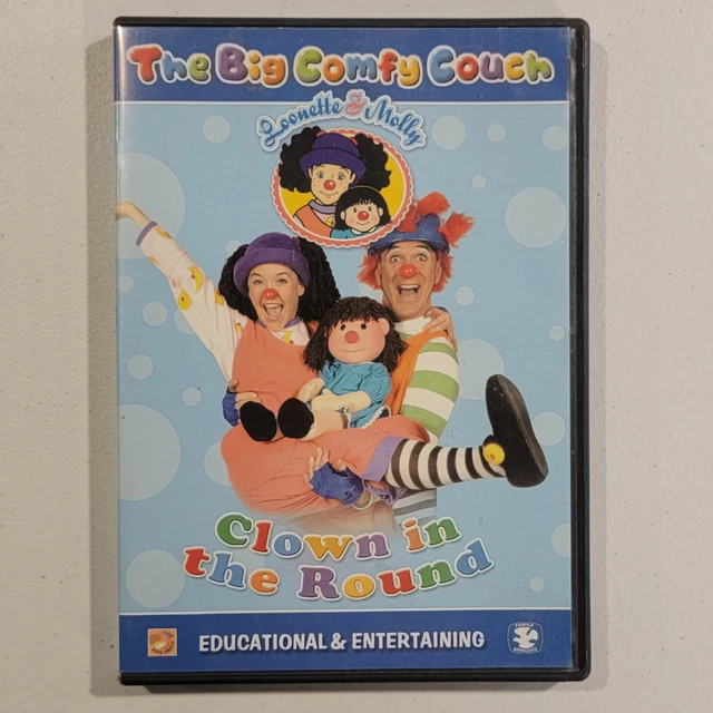 The Big Comfy Couch This Little Piggy THE BIG COMFY Couch - Clown In The Round - Vol. 1 DVD 2006 FAMILY RETRO