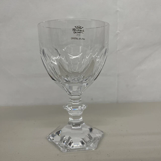 Neuf Parigi Cristal Vaisselle Par Richard Ginori Cristal Eau Tasse Buvant Vin