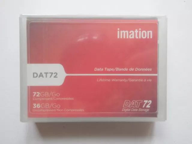 Imation DAT72 / DAT 72 nastro dati/cartuccia 36/72 GB 4 mm 170 m DDS5 17204 NUOVO