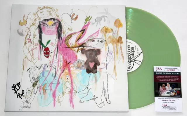 Beabadoobee Signed Beatopia Lp Color Vinyl Record Album Lp Autographed +Jsa Coa