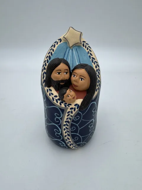 TEN THOUSAND VILLAGES Mary Joseph Baby Jesus nativity Peru handmade 1 Piece