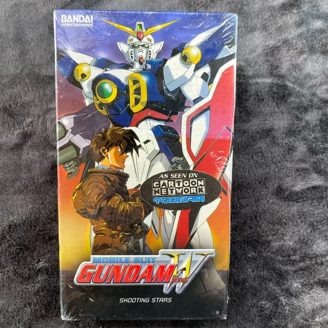 MOBILE SUIT GUNDAM Wing Shooting Stars VHS 2000 Dubbed