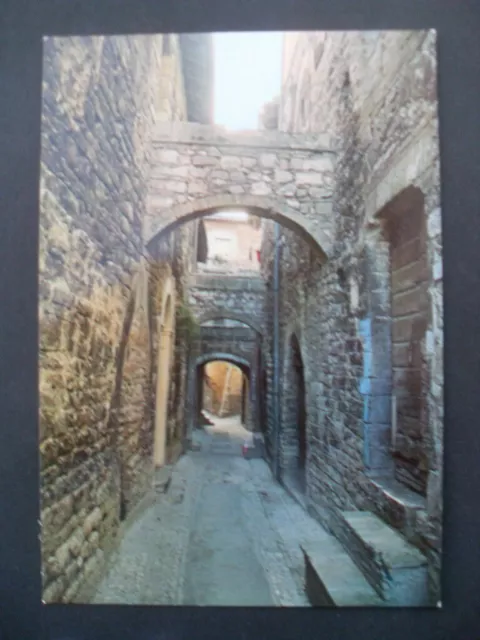 Cartolina Perugia Spello Via Archi Di Augusto