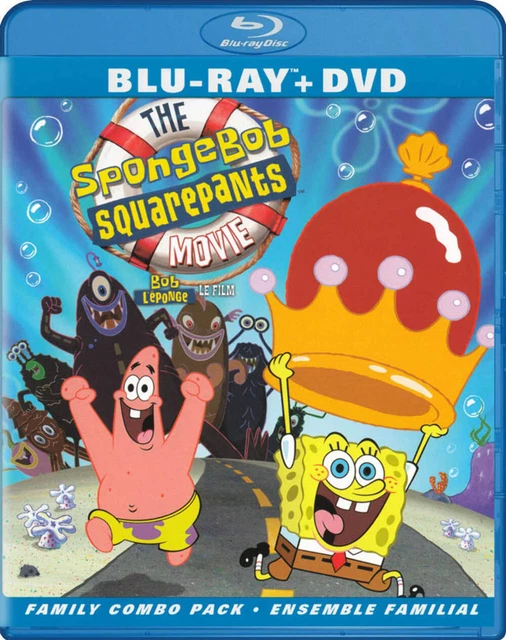 SPONGEBOB SQUAREPANTS The Movie (Blu-ray DVD) (Blu-ray