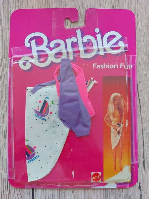 Vêtement Barbie Fashion Fun N°7906 De 1984 - Mattel - Vintage