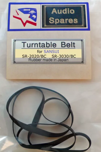 Turntable Belt for SANSUI  SR-2020/BC  SR-3030/BC Turntable