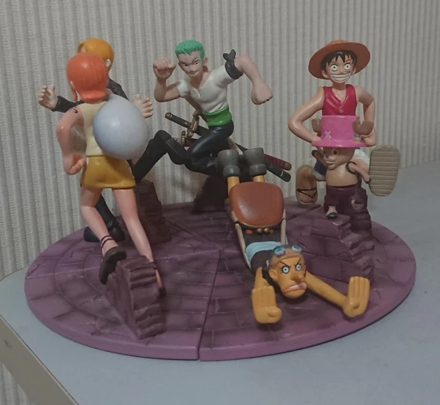 ONE PIECE FIGURE lot of 5 Bandai Luffy Chopper Sanji zoro nami anine