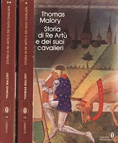 storia di re artu e dei suoi cavalieri  COFANETTO 2 VOL. malory thomas B071YWSVV