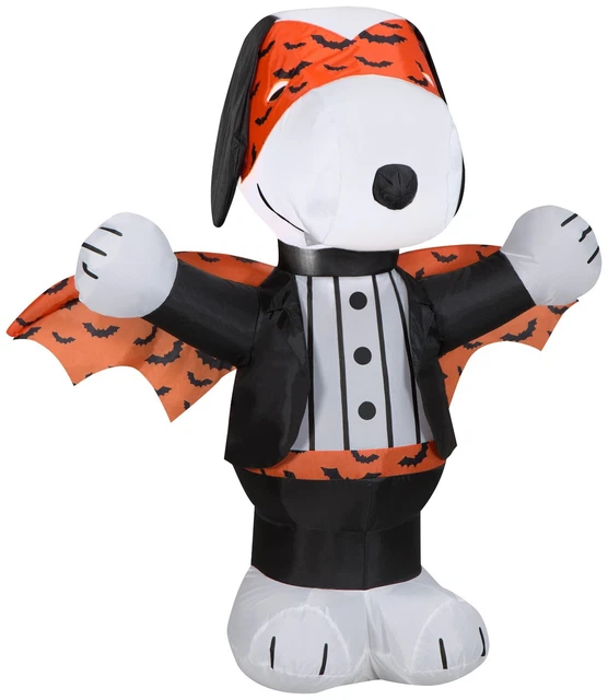 GEMMY HALLOWEEN AIRBLOWN Inflatable Snoopy as Vampire £33.37 PicClick UK