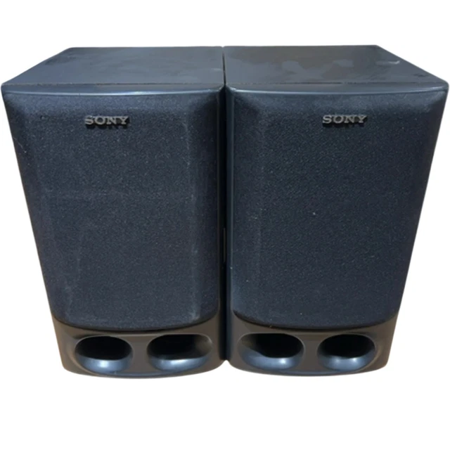 sony-ss-h10-speakers-pair-bookshelf-hifi-6ohm-bass-reflex-compact