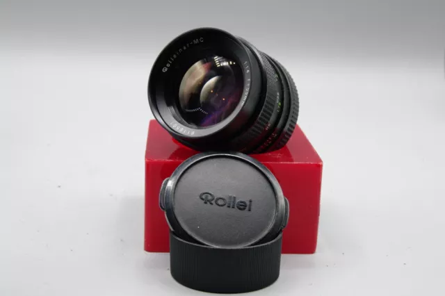 Rolleinar-MC 55mm F/1.4 Lens - Rollei QBM Mount - Excellent