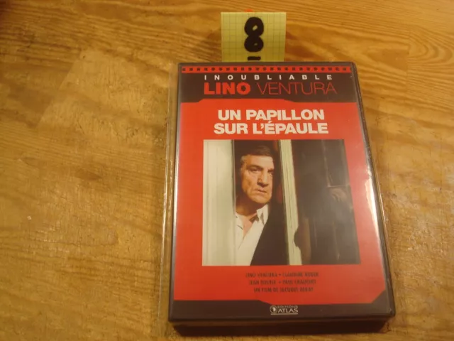 DVD : UN PAPILLON SUR L'EPAULE - Lino VENTURA / Comme  Neuf