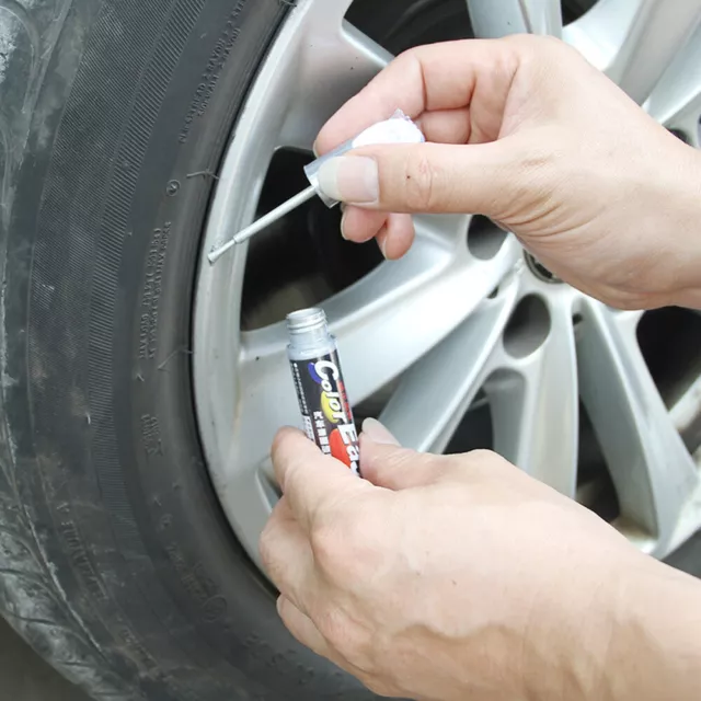 Silver Car Paint Repair Pen Clear Scratch Remover Touch Up Pen Fix Accessories
