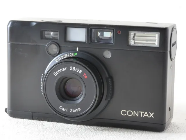 [Near MINT] CONTAX T ix / Carl Zeiss Sonnar T* 28mm F2.8 TIX Black from Japan